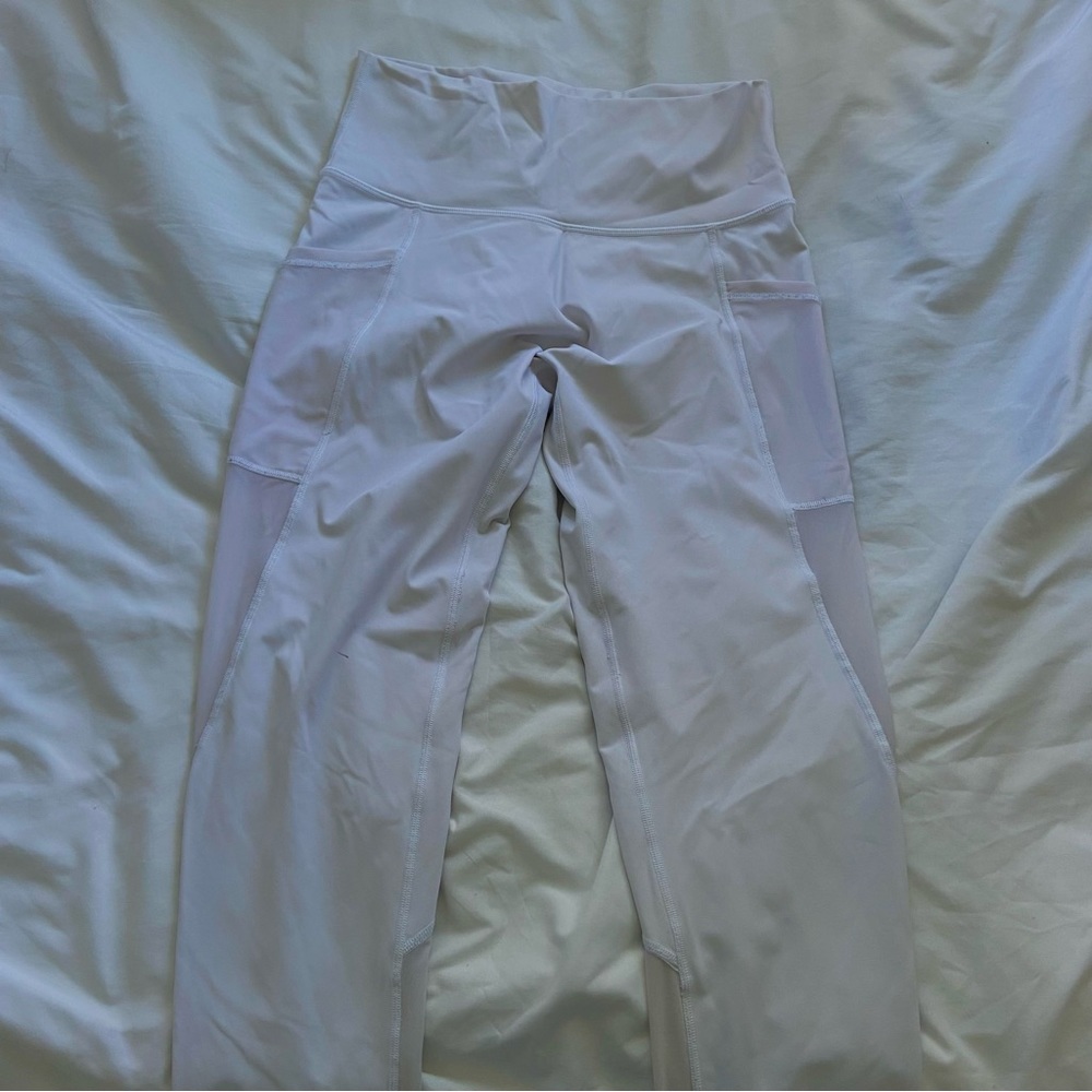 aerie offline white leggings